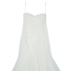Pre Owned Vera Wang Twirl Tulle Wedding Dress L