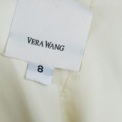 Pre Owned Vera Wang Dantelle Embellished Wedding Dress M