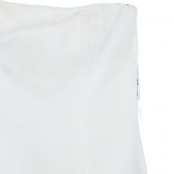 Pre Owned Vera Wang Ivory Tulle Gathered Wedding Dress M