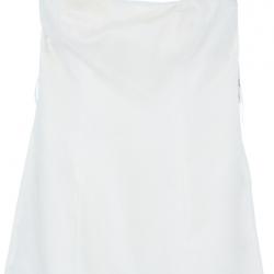 Pre Owned Vera Wang Ivory Tulle Gathered Wedding Dress M