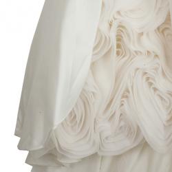 Vera Wang White Wedding Dress M