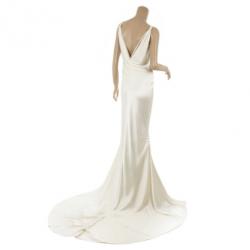 Pre Owned Vera Wang Sheath Wedding Dress Size M