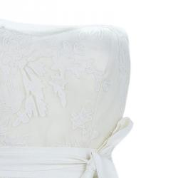 Pre Owned Vera Wang Floral Overlay Wedding Gown L