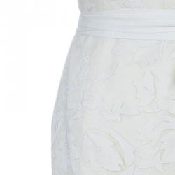 Pre Owned Vera Wang Floral Overlay Wedding Gown L