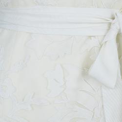 Pre Owned Vera Wang Floral Overlay Wedding Gown L