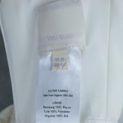 Pre Owned Vera Wang Floral Overlay Wedding Gown L