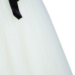 Vera Wang Strapless Lace Tulle Wedding Dress S