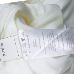 White by Vera Wang Strapless Lace Wedding Gown L