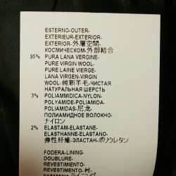 مملوكة مسبقًا Versace Collection Black Embellished Wool Short Dress XL