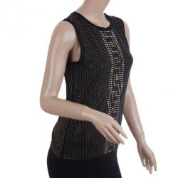 Versace for H&M Black Studded Tank Top
