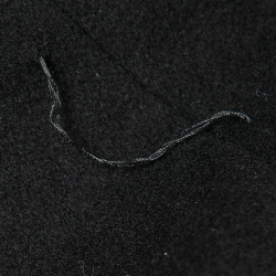 Pre Owned Versace Jeans Couture Black Wool Double Breasted Long Coat M