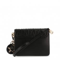 Versace Jeans Black Signature Faux Leather Star Clutch Bag