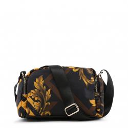 Versace Jeans Multicolor Print Fabric Messenger Bag