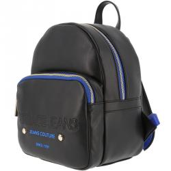 Pre Owned Versace Jeans Two Tone Faux Leather Backpack