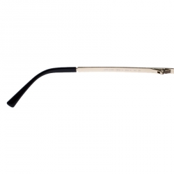 Pre Owned Versace Pale Gold /Grey Degrade 2190 Rimless Cat Eye Sunglasses