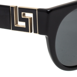 Versace Black MOD. 4333-A Round Sunglasses
