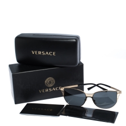 Versace Gold/Black MOD 2211 Sunglasses