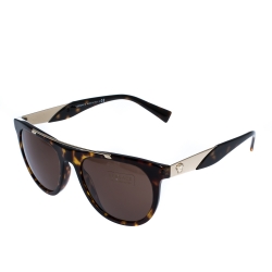 Pre Owned Versace Brown Tortoise MOD.4347 Sunglasses