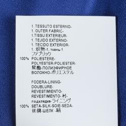 مملوكة مسبقًا توب فيرساتشي متعدد الألوان مرصع بالترتر بأكمام قصيرة M