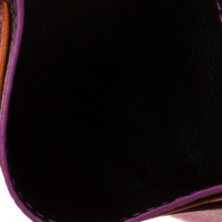 مملوكة مسبقًا Versace Multicolor Leather Card Case