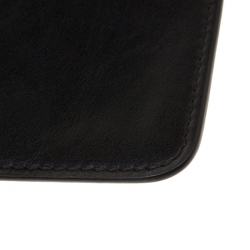 Pre Owned Versace Black Leather Coin Purse