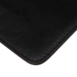 Pre Owned Versace Black Leather Coin Purse