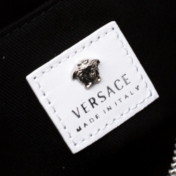 Pre Owned Versace White Leather Palazzo Medusa Camera Crossbody Bag