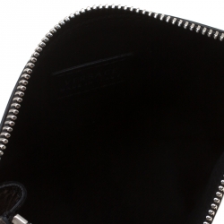 مملوكة مسبقًا Versace Black Leather Medusa Pochette