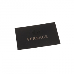 مملوكة مسبقًا Versace Black Leather Medusa Pochette