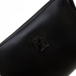 مملوكة مسبقًا Versace Black Leather Medusa Pochette