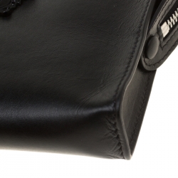 مملوكة مسبقًا Versace Black Leather Medusa Pochette