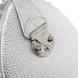 Pre Owned Versace Large Metallic Snap Out of It 