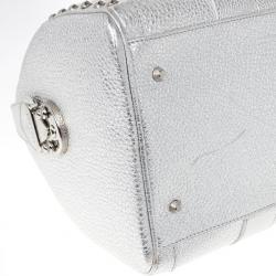 Pre Owned Versace Large Metallic Snap Out of It 