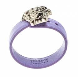 مملوكة مسبقًا سوار فيرساتشي بنفسجي فاتح بالازو ميدوسا ذهبي اللون