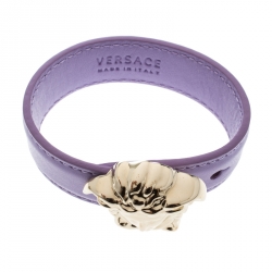مملوكة مسبقًا سوار فيرساتشي بنفسجي فاتح بالازو ميدوسا ذهبي اللون