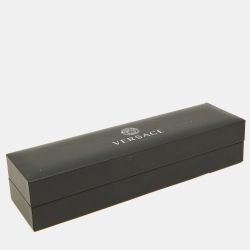 مملوكة مسبقًا Versace Medusa Crystal Gold Tone Necklace