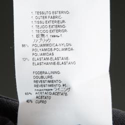 مملوكة مسبقًا بنطلون فرساتشي كولكشن فضفاض أسود M