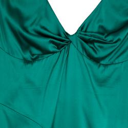 Pre Owned Versace Signature Silk Dress M