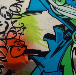 Pre Owned Versace Collection Multicolor Printed Cotton Stretch  Sheath Skirt M