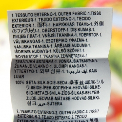 Pre Owned Versace Multicolor Beverly Palm Printed Silk Shirt Dress L