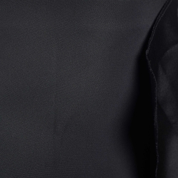 Pre Owned Versace Black Crepe Drape Detail Pencil Skirt L