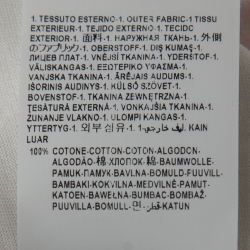 Pre Owned Versace White Cotton Medusa Embellished Short Sleeve T-Shirt S