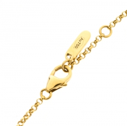 Versace Medusa Diamond 18k Yellow Gold Soft Charm Bracelet 