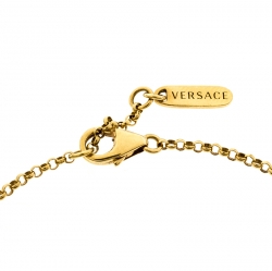 Pre Owned Versace Diamond 18k Yellow Gold Bracelet