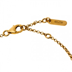 Versace Medusa Diamond 18K Yellow Gold Soft Charm Bracelet