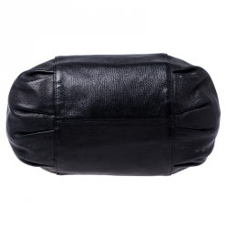 مملوكة مسبقًا حقيبة فرساتشي سلسلة جلد شعار مخرمة سوداء