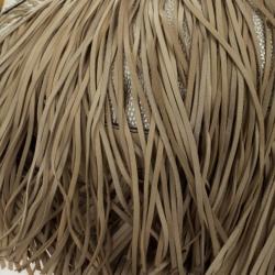 Pre Owned Versace Metallic and Ivory 'Couture Fringes' Hobo