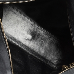 مملوكة مسبقًا Versace Black Leather Medusa Shopper Tote