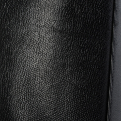 مملوكة مسبقًا Versace Black Leather Medusa Shopper Tote