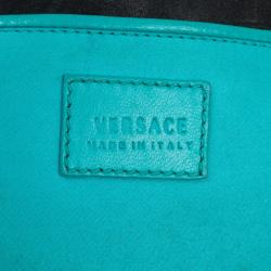 Pre Owned Versace Black Chain Mini Shoulder Bag